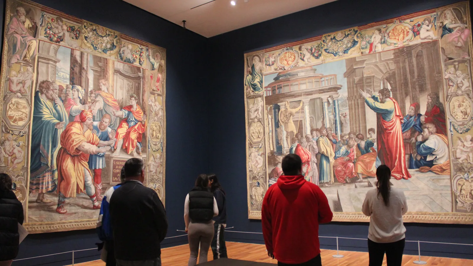 Students at Columbus Museum of Art
