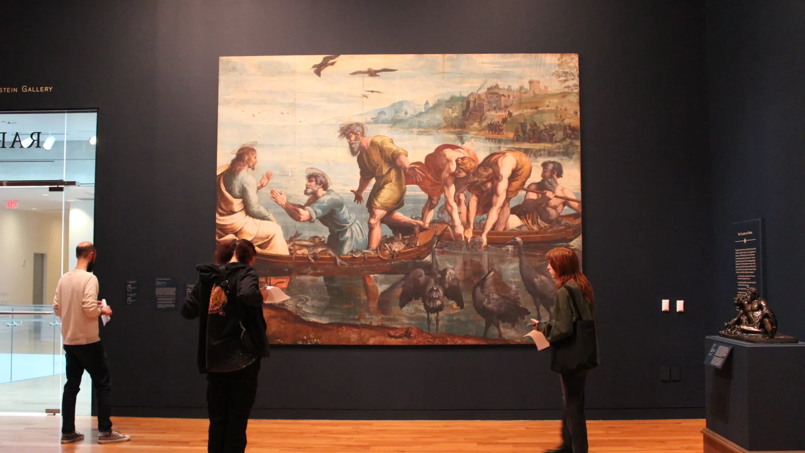 Students at Columbus Museum of Art