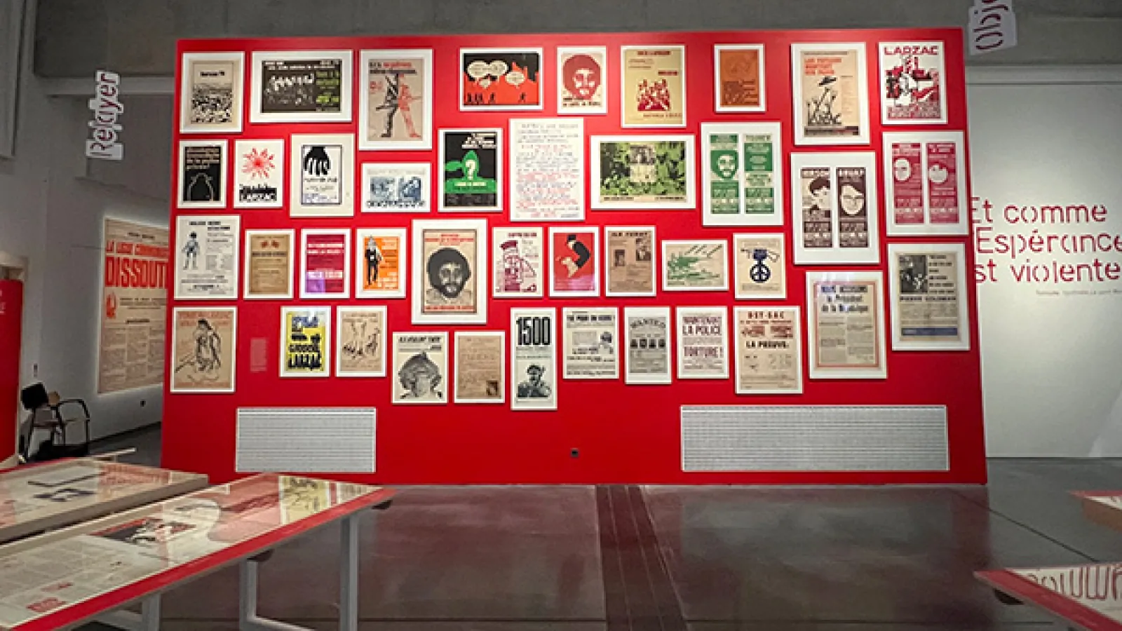 View of exhibition at Le Contemporain, Nanterre.