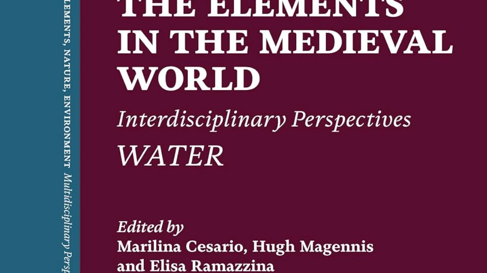 The cover of a book titled The Elements of the Medieval World