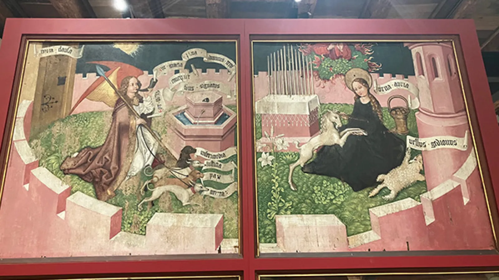 Martin Schongauer's Altarpiece of the Dominicans, painted circa 1480
