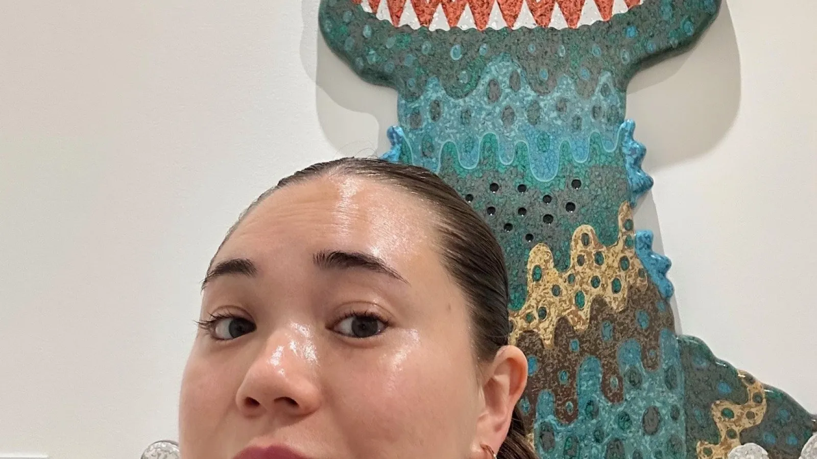 Maika Kagawa Bahr with art
