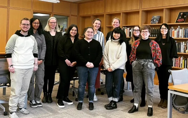 prof. kunimoto and her graduate students
