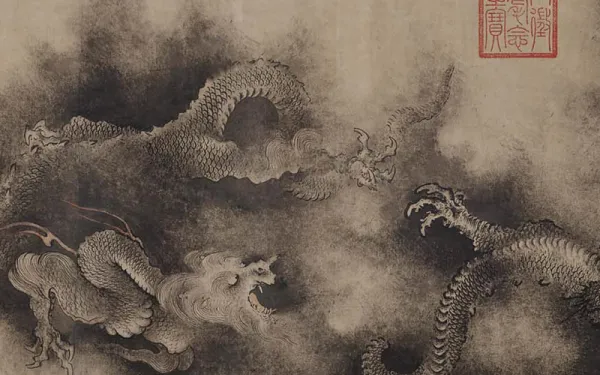 dragon painting