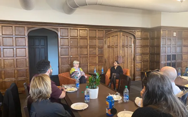 Conversation with Helen Molesworth in Pomerene Hall event photo