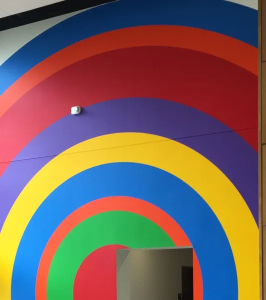 Sol LeWitt Mural in Pomerene Hall